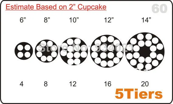 Hot selling /4 mm 5 Tier Round Acrylic Wedding Cake Stands Party Cup Holders | Дом и сад