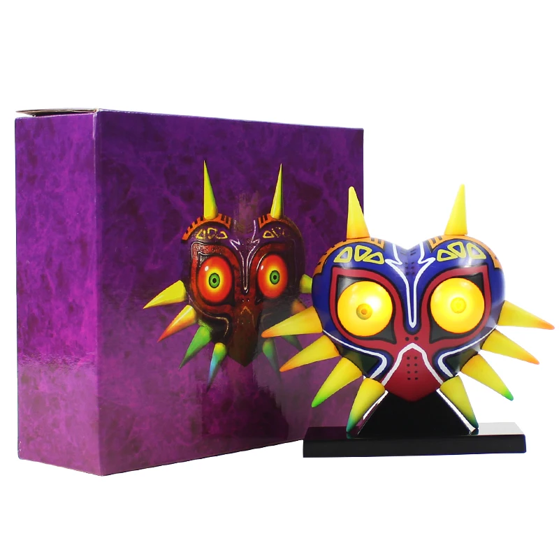 12 см Majora маска Majoras с светильник ПВХ фигурка Коллекционная модель украшения