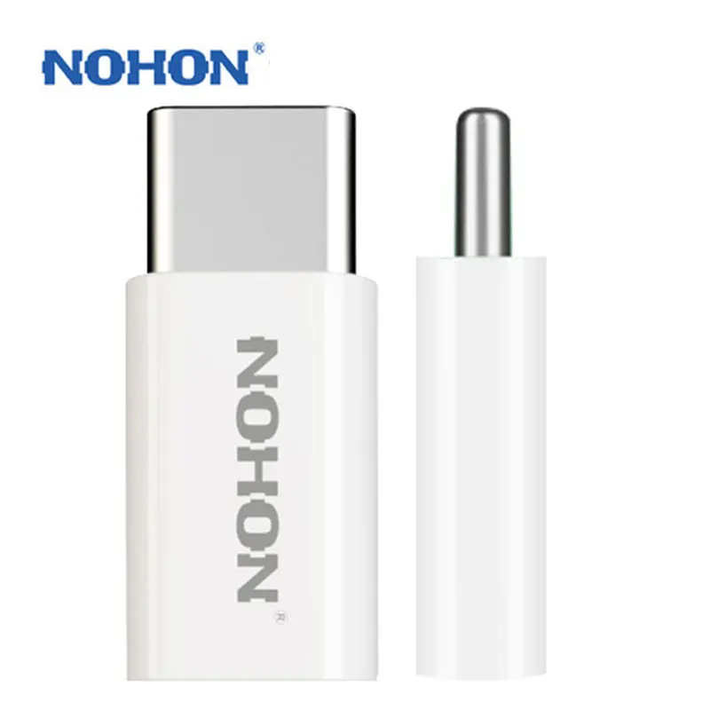 Оригинальный usb адаптер NOHON Type C для Micro Xiaomi 4C 4S 5S Plus Oneplus 3T 2 3 Nubia кабель зарядное