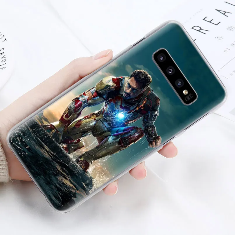 Marvel Герой Железный человек телефон чехол s для samsung Galaxy S10e S10 плюс S8 S9 плюс S6 S7 край A40 A50 A70 M20 чехол Coque