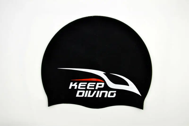 Ультратонкая силиконовая шапка для плавания с длинными волосами и защитой