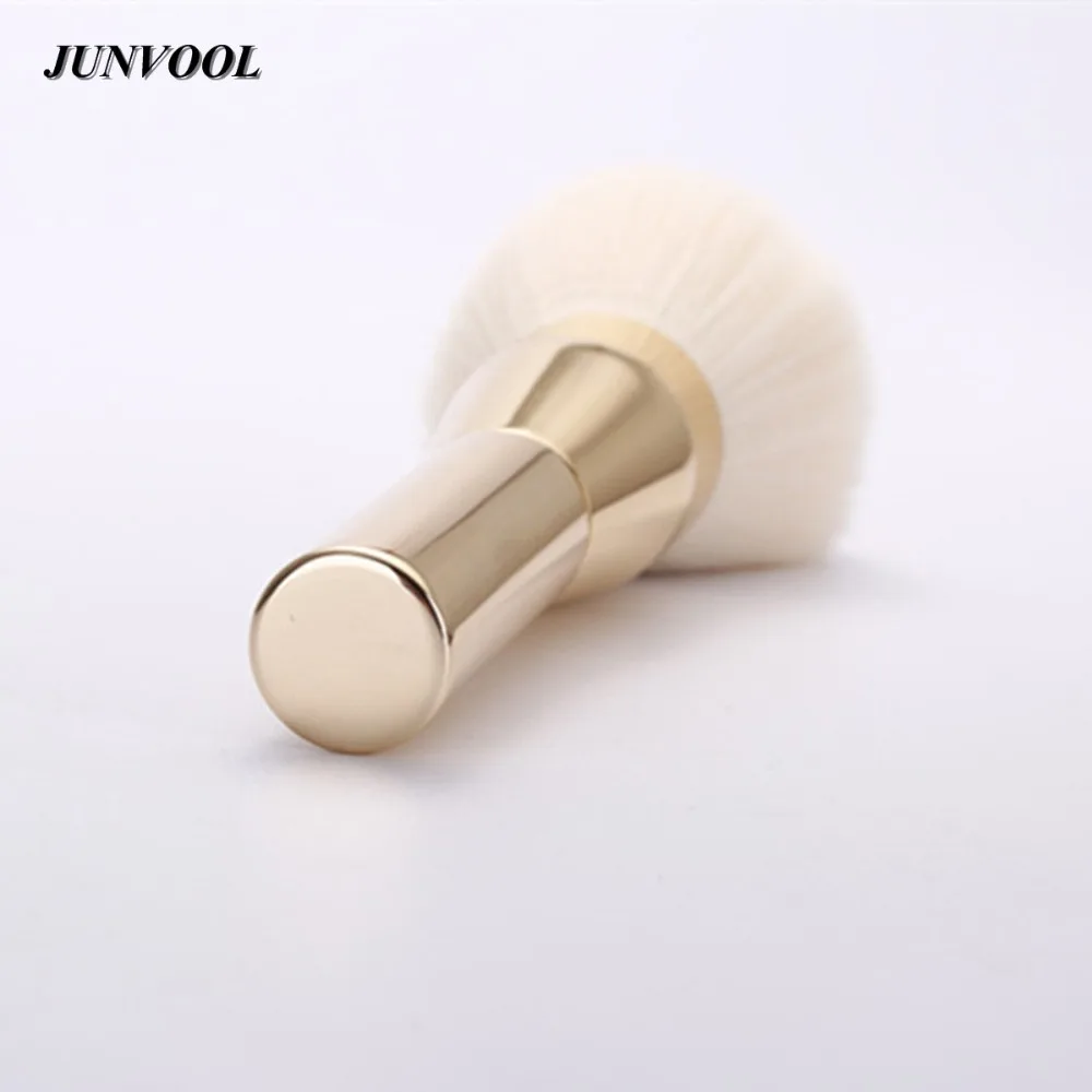 Розовая Золотая пудра кисть для румян очень большая красота Профессиональная