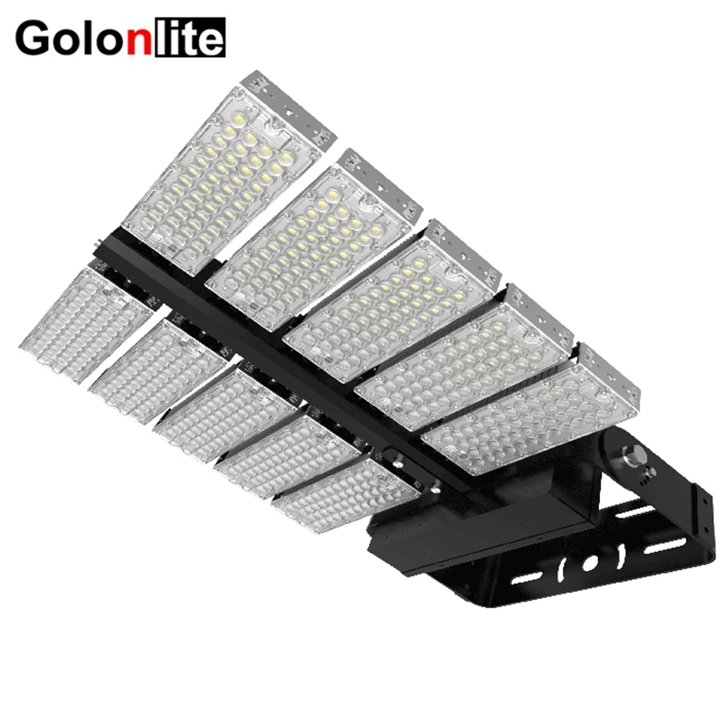 Golonlite светодиодный с высоким креплением прожектор 1000 W 500 W 1200 W 1500 W 800 W 600 W открытый Meanwell Lumi светодиодный s SMD5050 100-277 V IP65 160Lm/Вт, соответствующий европейским стандартам по ограничению на использование опасных материалов в производстве