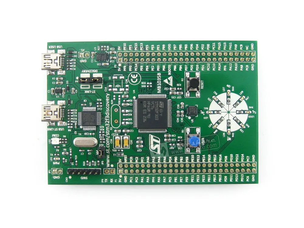 Детская плата STM32F3DISCOVERY STM32F303VCT6 STM32F303 STM32|Демонстрационные стенды| |