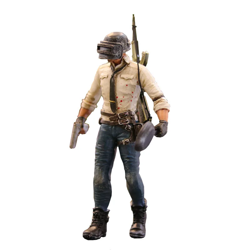 Игра playerunknown Battlegrounds PUBG персонаж мужской и женский Коллекционная Фигурка Игрушки
