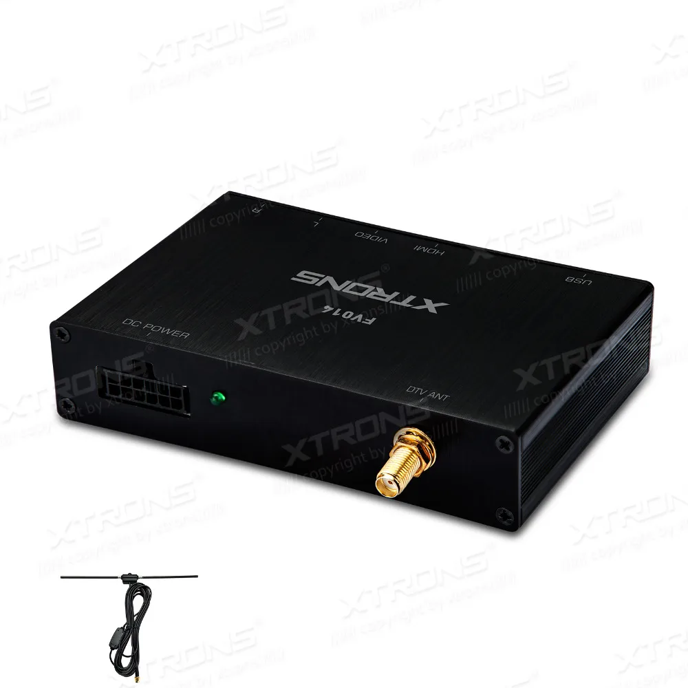 XTRONS FV014/Автомобильный цифровой DVB T/T2 Freeview ТВ тюнер/тройной
