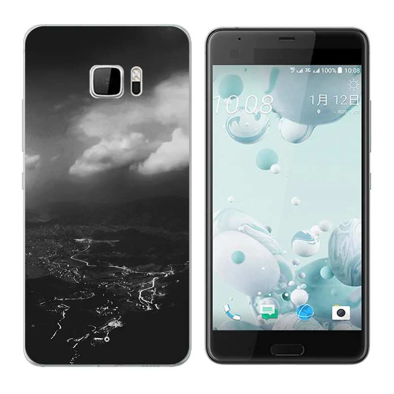 Мягкий ТПУ чехол для HTC U Ultra Case 5 7 &quotConst Печать силиконовый телефона ультра