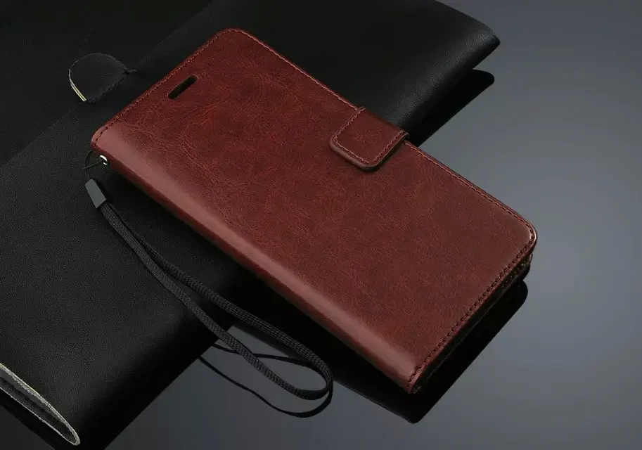 Redmi Note 4 4X 5 дюйма с отделениями для карт чехол Xiaomi Pro кожаный телефона ультра