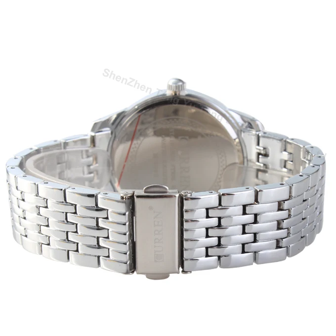 Luxury CURREN Men's Fashion Brand Watches Stainless Steel Male Clock Wristwatch Analog Quartz Dress Men Watch With Week Date | Наручные