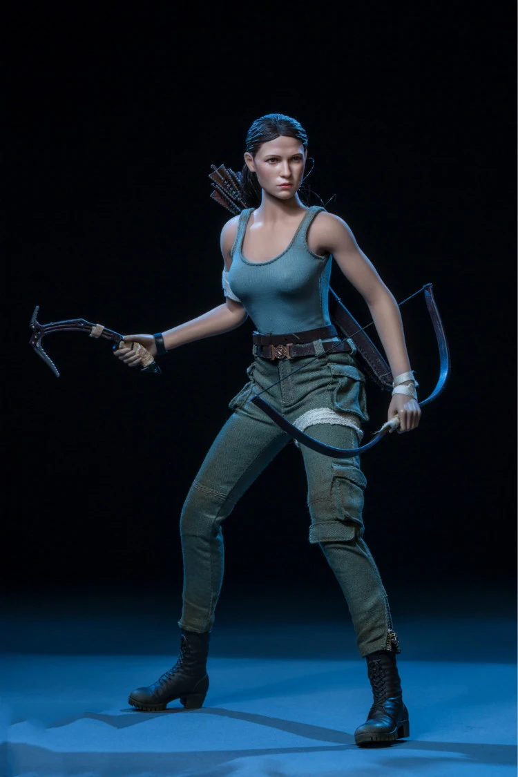 Коллекция 1/6, полный набор, сексуальная женская фигурка "The Explorer Tomb Raider Lara Croft" с двойной головкой, подарки для фанатов