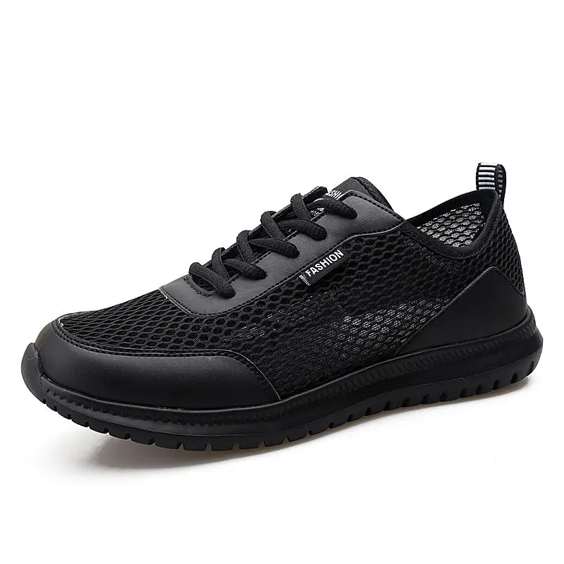 

MIUBU Low Price Mens Breathable High Quality Casual Shoes Faux Mesh Casual Shoes Slip On Men Fashion Flats Loafer Dropshipping