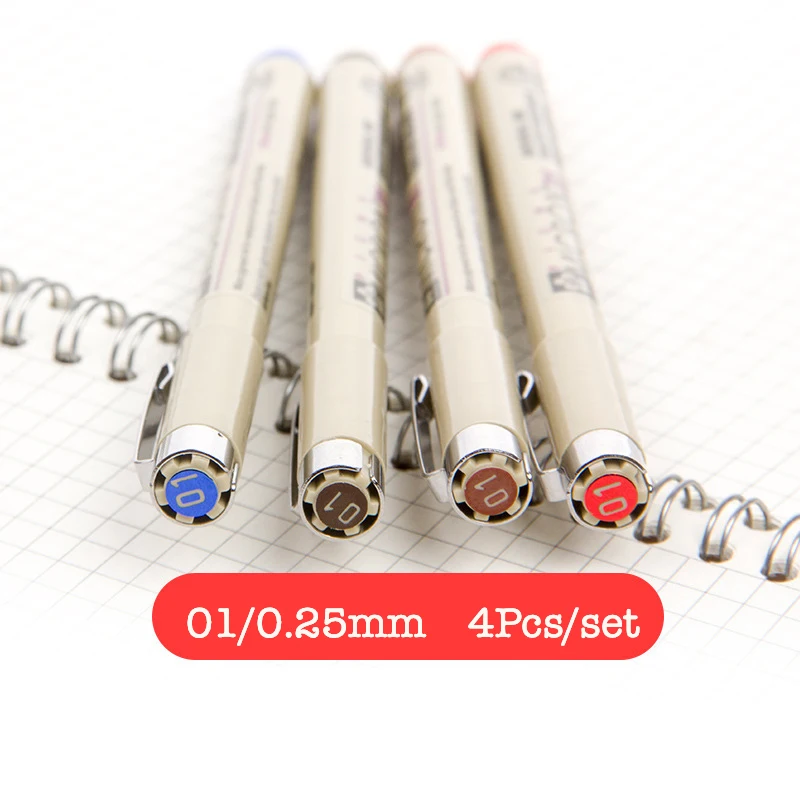 1 14 цветов Sakura Pigma Micron лайнер ручка набор Дизайн Рисование манга эскиз художественные маркеры Fineliner ручки японские канцелярские принадлежности - Цвет: 1