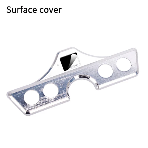 Surface cover Корпус прибора спидометр крышка датчики плателя метр одометра тахометр в виде ракушки для Honda CB400 1992 1993 1994 CB400 92-94 - Цвет: Surface cover