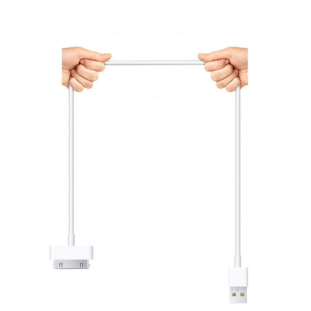 NYFundas 2 шт. usb кабель для зарядки iphone 4 4s ipod nano ipad 2 3 iphone 4s iphone 4 30pin usb кабель для зарядки
