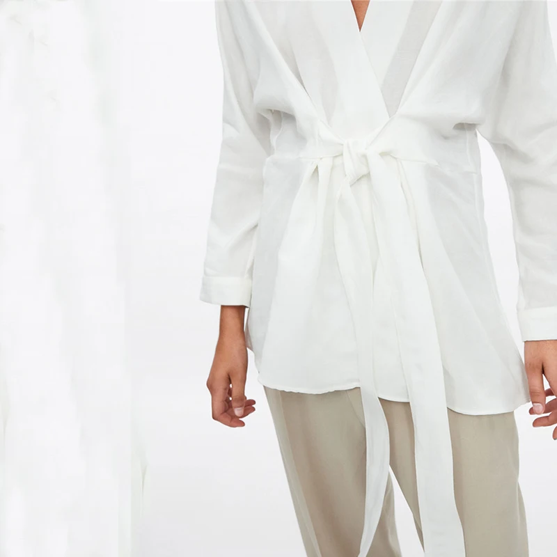 OMIKRON женская блузка рубашка весна лето Blusas офисные женские элегантные свободные