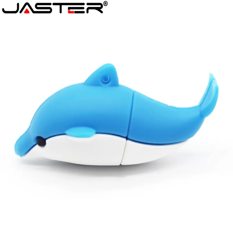 Usb флеш накопитель JASTER в виде дельфина 4 ГБ 8 16 32 64 ГБ|usb flash drive 4gb|flash driveusb |