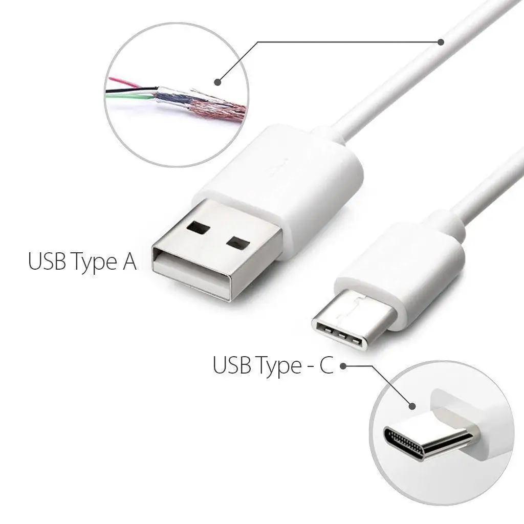 10 Feet 3Meter 3A USB C Fast Charge USB3.0 To TypeC Charging Cable Type-C Data Cables For Xiaomi HUAWEI Sansung | Компьютеры и офис