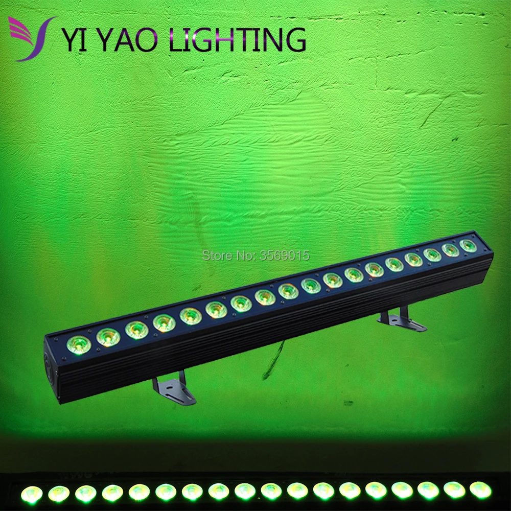 18x12w RGBWA 5 In 1 бар настенная мойка DMX512 шайба Led открытый/прожектор DJ свет|Эффект