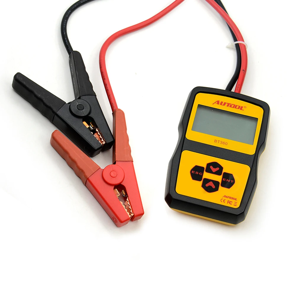 Оригинальный Автомобильный Тестер Аккумуляторов Autool BT360 12 В анализатор
