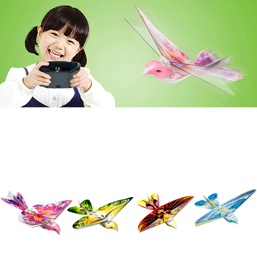 Забавная радиоуправляемая летающая птица игрушка 2 4 GHz с дистанционным