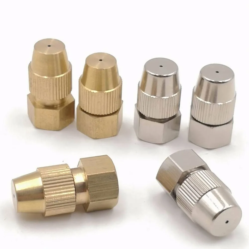 1/" внутренняя резьба латунь/SS Распылительная насадка водяного тумана, зажигание сада, сельскохозяйственная Распылительная насадка тумана, насадка для удаления пыли охлаждения