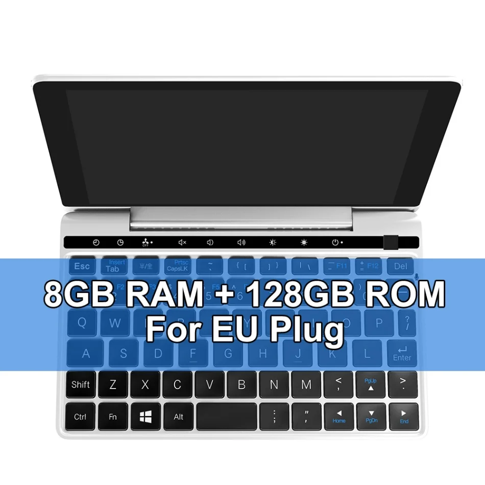 8RAM 128ROM EU Plug GPD Pocket 2 Pocket2 7 дюймов Мини ноутбук планшетный ПК Windows 10 64 бит Intel Core m3-7y30 ноутбук 8 ГБ/128 ГБ 2,4G& 5G WiFi BT 4,1 - Цвет: 8RAM 128ROM EU Plug