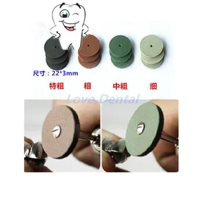 100 шт. в ассортименте, стоматологические лабораторные полировальные диски, силиконовые полировальные диски, 4 цвета