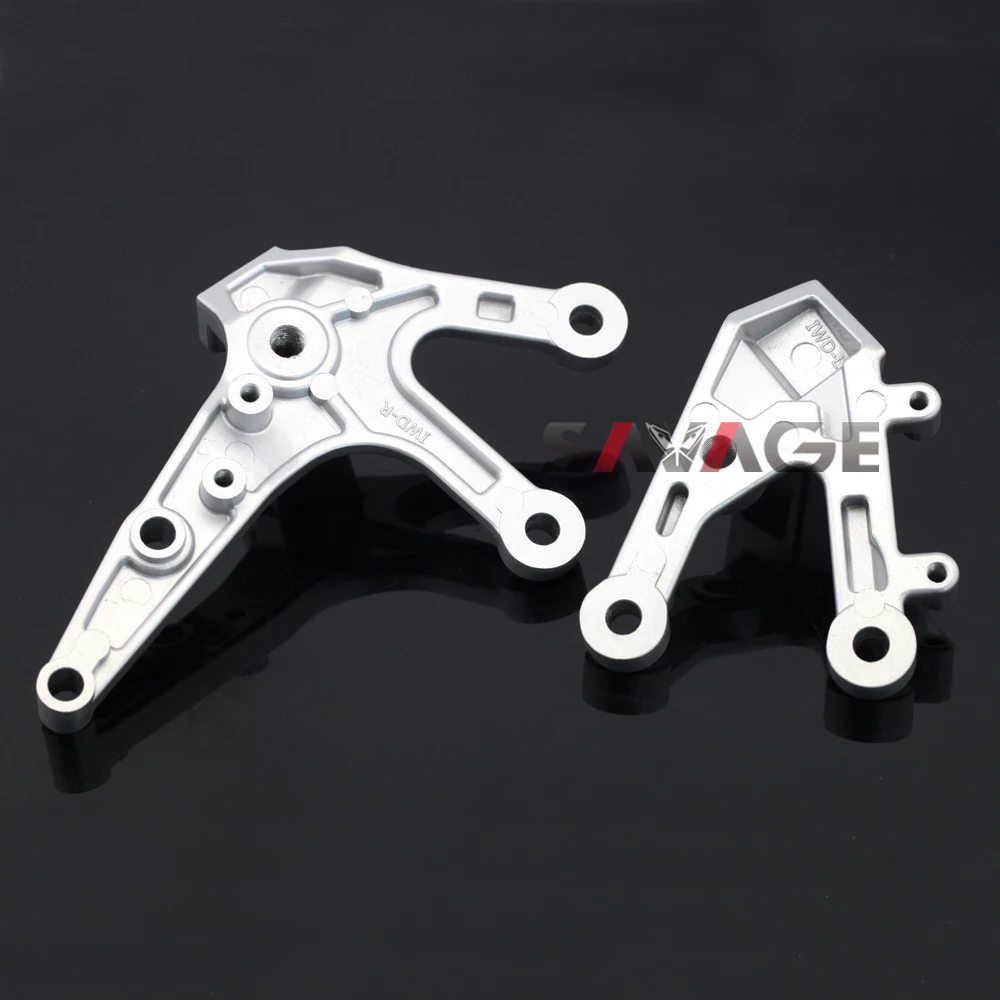 For YAMAHA YZF-R25 YZF-R3 MT-25 MT-03 Motorcycle Front Left Right Footrest Foot Pedal Mount Bracket | Автомобили и мотоциклы