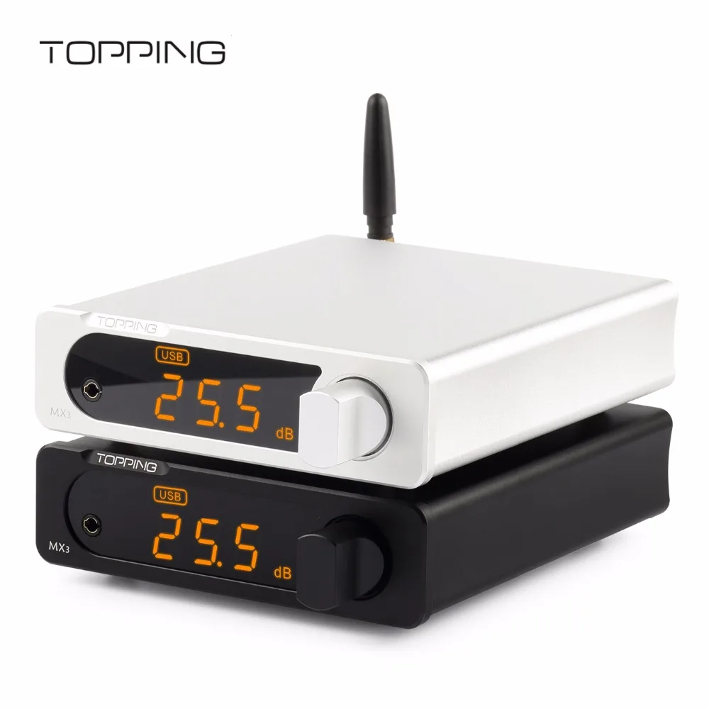 TOPPING MX3 TDA7498E PCM5102A Многофункциональный Bluetooth цифровой Hifi аудио усилитель 40 Вт * 2 USB