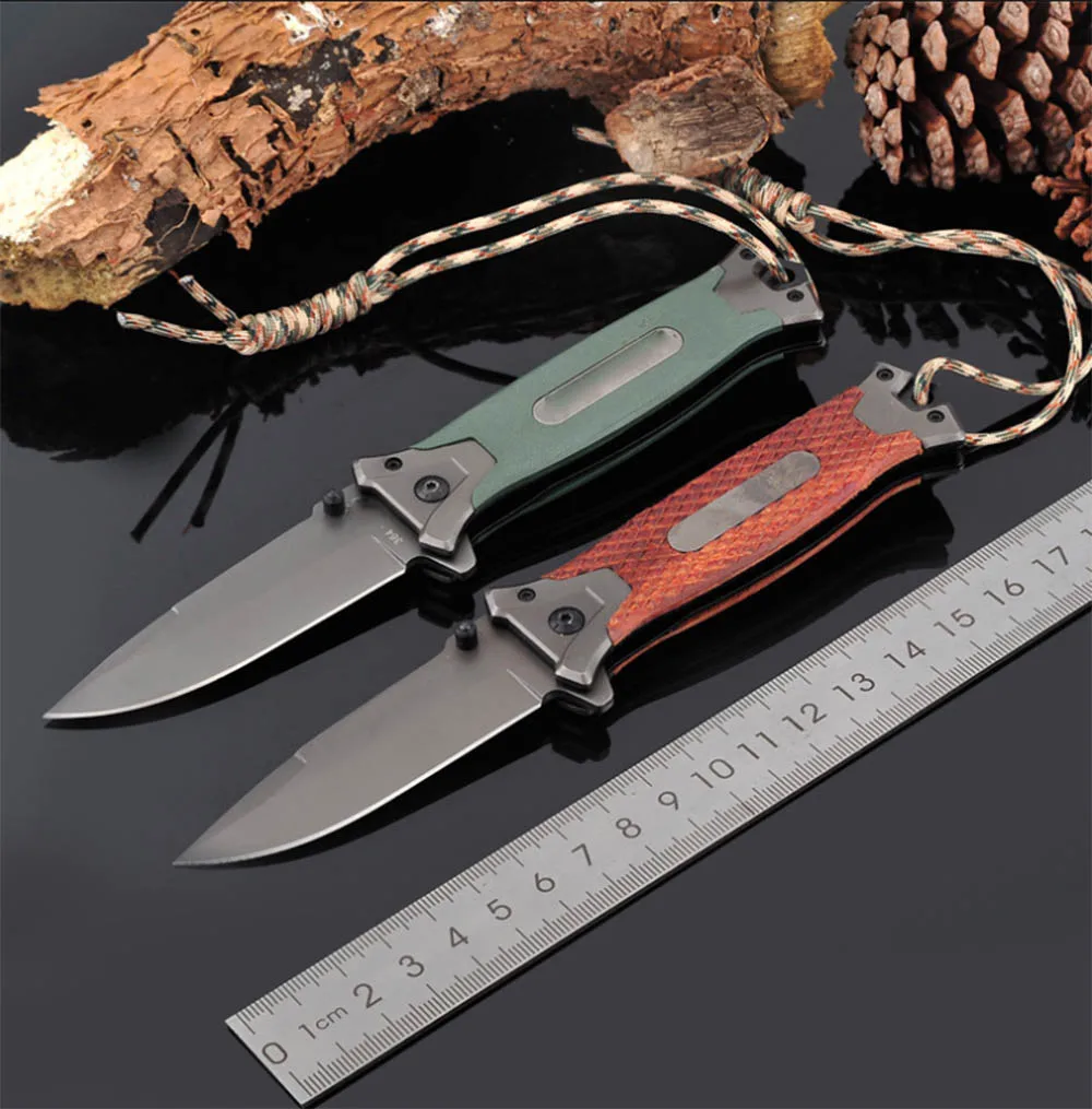 Охотничьи ножи львиные волки D169 складной нож из нержавеющей стали Портативный