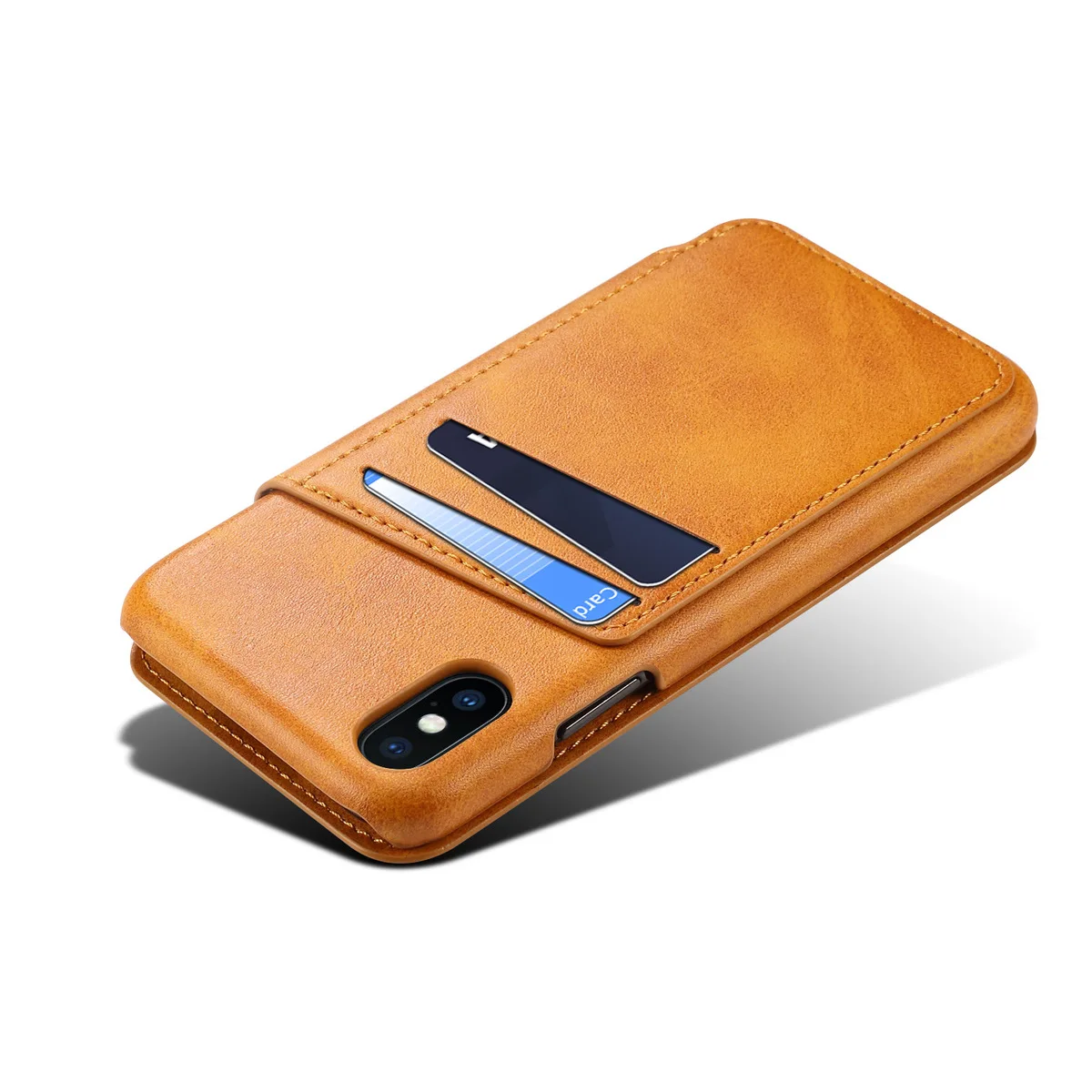 Handmade Vintage Wallet Flip PU Leather Cover Cases Coque For Iphone X 8 8Plus 7 7Plus 6 6s 6Plus Phone Bag With Stand Card Solt | Мобильные