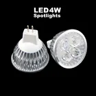 Бесплатная доставка, светодиодный ная лампочка для прожектора Epistar 4 Вт GU10E27GU5.3MR16, заменяемая на галогенную лампочку 30 Вт, 5 шт.lt, 3 года гарантии