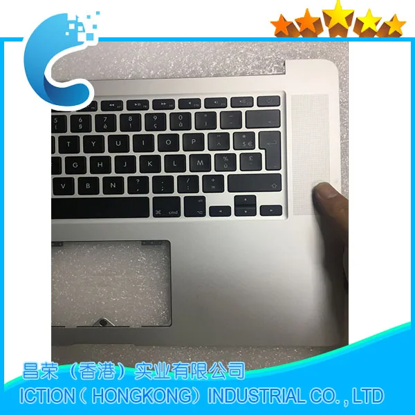 Оригинальный Французский Topcase с клавиатурой для Macbook Pro retina 15 &quotA1398 Топ Верхний