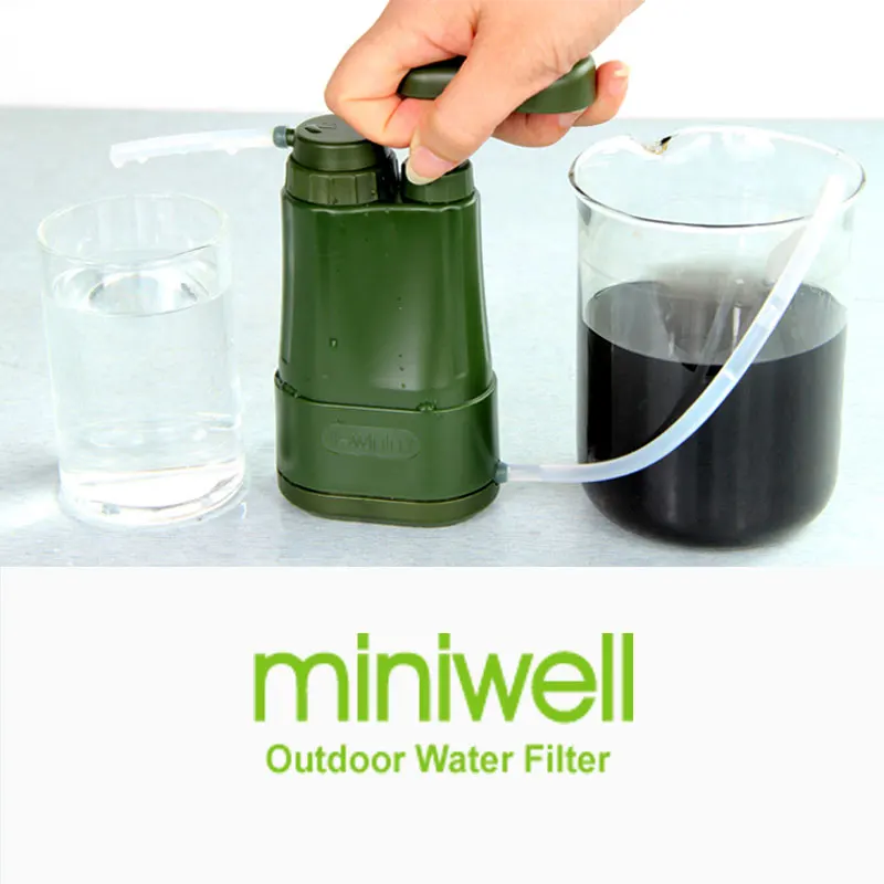 

Emergency Gear Survival Kit Portable Personal Water Filter Camping Hiking Essential