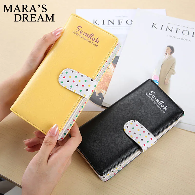 Модный кошелек Mara's Dream женский клатч женские кошельки кожаная сумка для денег