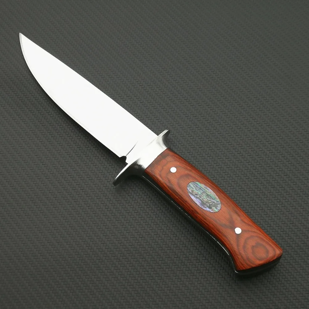 ToughKeng K316B нож с фиксированным лезвием охотничий 5Cr13 стальное лезвие деревянной