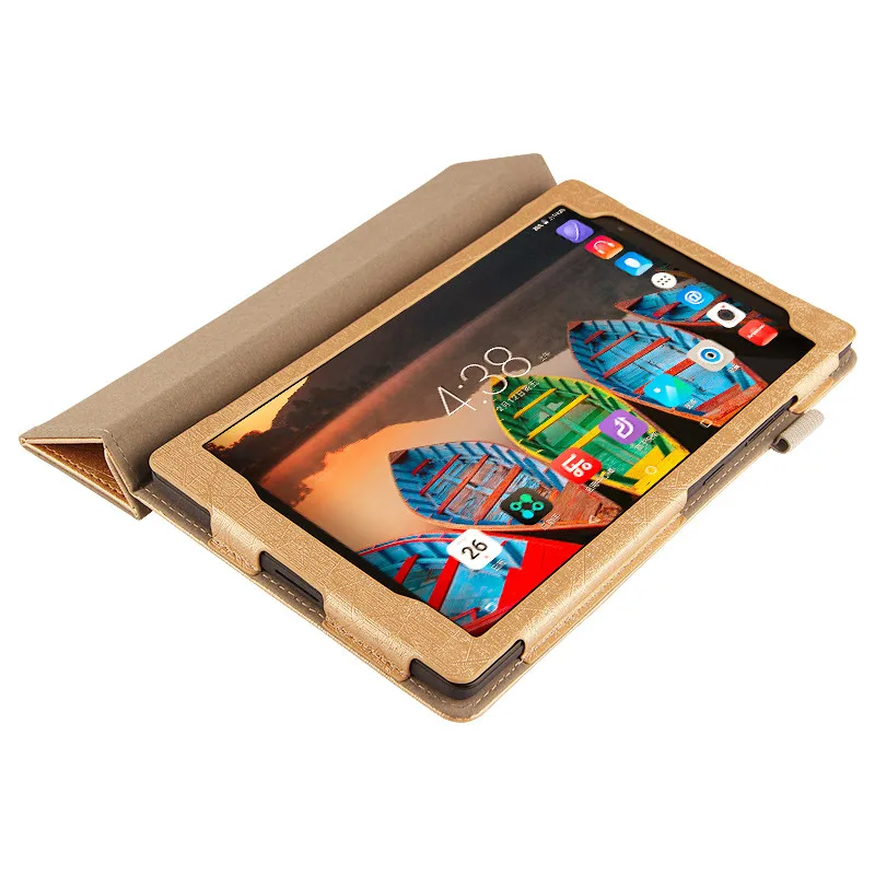Чехол для Lenovo P8 Tab 3 8 Plus защитный умный чехол из искусственной кожи планшета TB 8703F