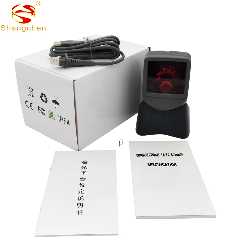 Laser scanning platform laser barcode scanner code reader data collector supermarket SC-7190 | Компьютеры и офис