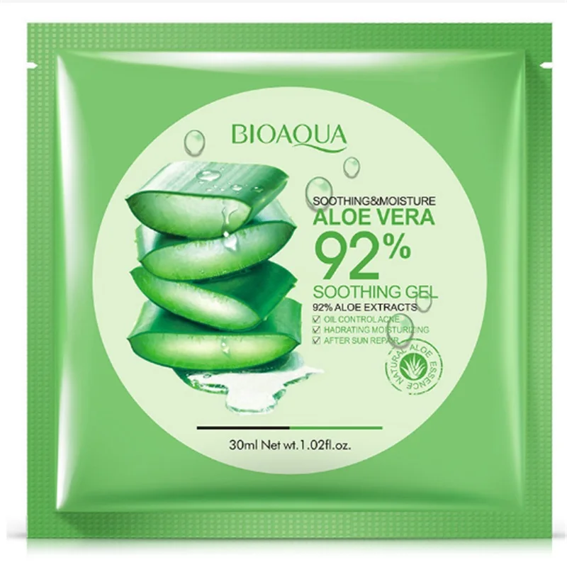 Брендовый Гель для Кожи с алоэ вера Bioaqua уход за лицом крем гиалуроновой кислотой