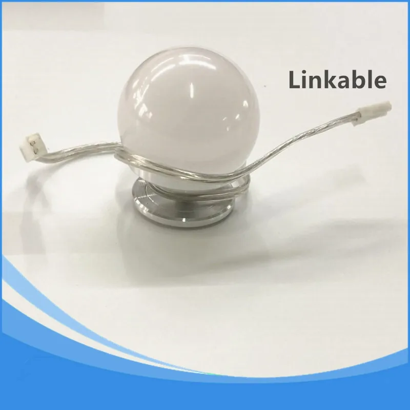 TS ML03B Linkable супер яркий max 20 Вт Vanity Светодиодный лампочки комплект с диммером и