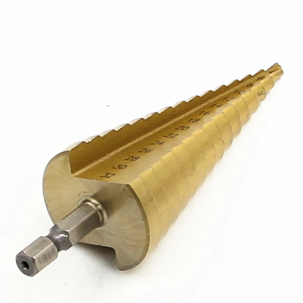 Новые ступенчатые сверла из быстрорежущей стали 4-32 мм для электроинструментов с