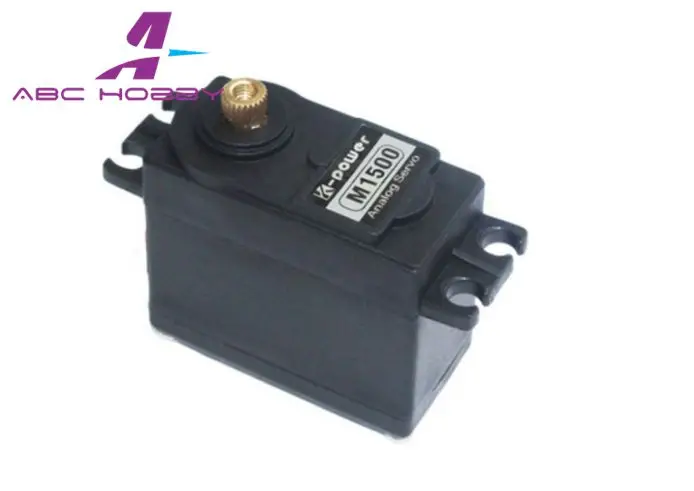 Стандартный аналоговый сервопривод K Power M1500 с двумя подшипниками металлическая