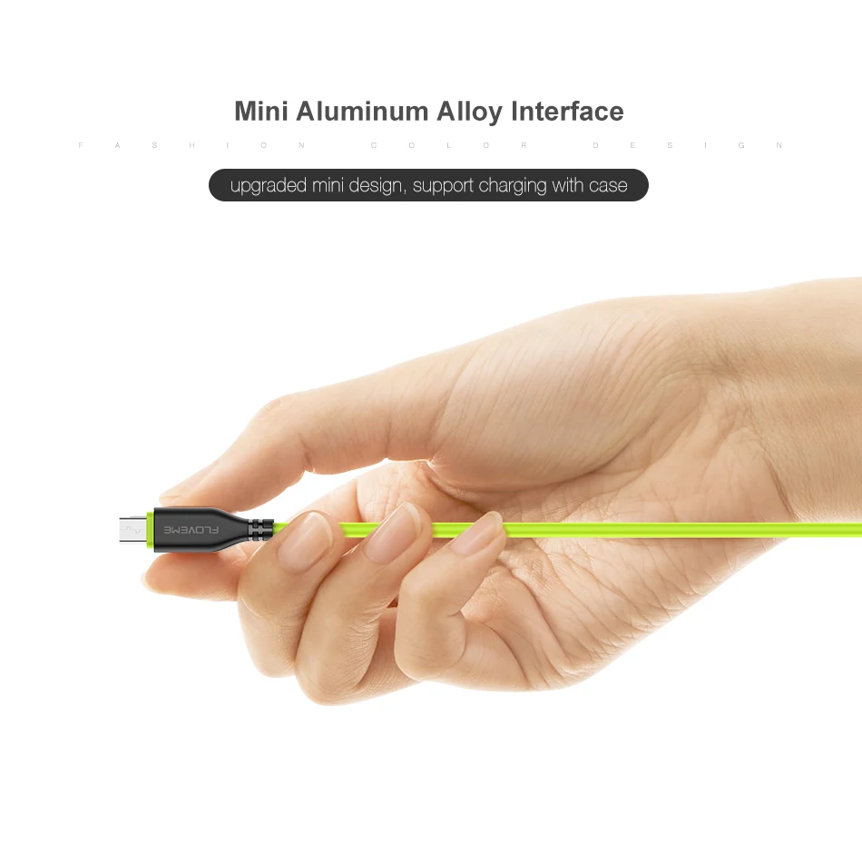 FLOVEME 5 V/2.2A микро USB кабель 1 м/0,3 м Мобильный телефон USB кабель для samsung Galaxy S7 S6 для Xiaomi Redmi Note 4 4X зарядный кабель