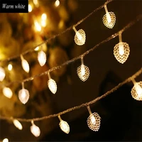 lovely star string light nightlights super cute heart luminaria 50led string lamps for bedroom party holiday decor light