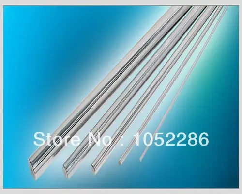 100pcs/lot 10x406mm dia 10mm L406mm linear shaft metric round rod 406mm Length bar for cnc router 3d printer parts axis - купить по