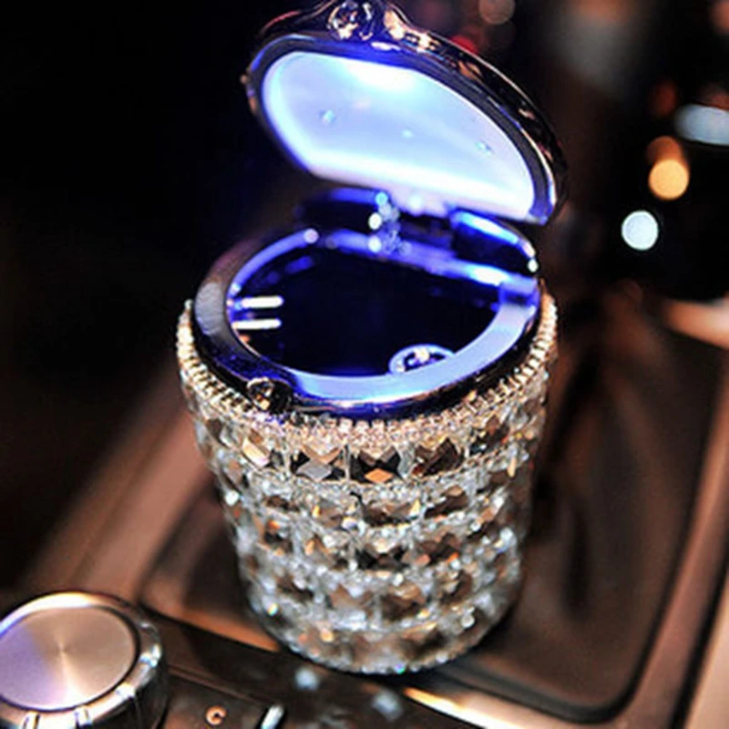 Совершенно новый роскошный цилиндрический подстаканник пепельница для сигарет