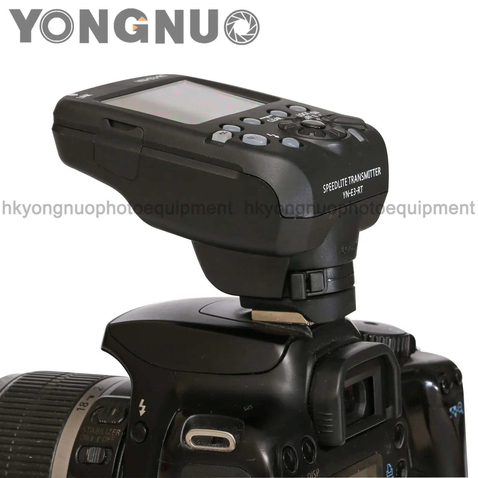 New Yongnuo Wireless YN-E3-RT YNE3-RT Flash Speedlite Transmitter for YN600EX-RT Canon 600EX-RT Same as ST-E3-RT | Электроника