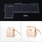 Шаблон для монет из акрила и кожи, 8,5 х 11 х 8,5 см, 1 комплект