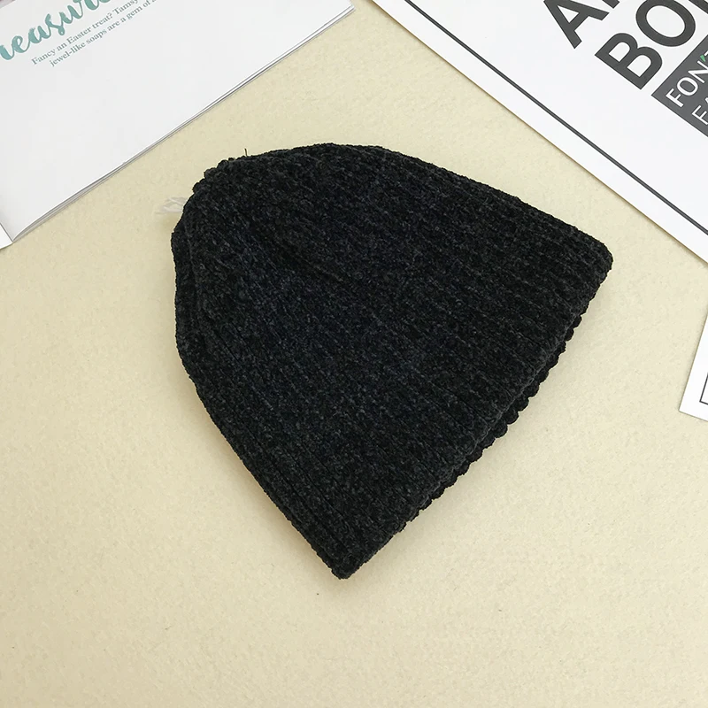 Детская шапка Симпатичные блесток Уши кошка шерсть Кепки для осень зима