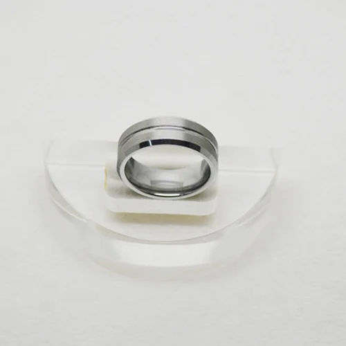 НОВЫЕ ПОСТУПЛЕНИЯ Мужчины Женщины Мода Серебряный Цвет Рифленая Обручальное Band